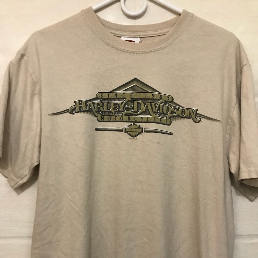 HARLEY DAVIDSON GRUNGE T SHIRT
